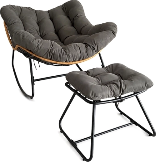Repos confortable avec repose-pieds