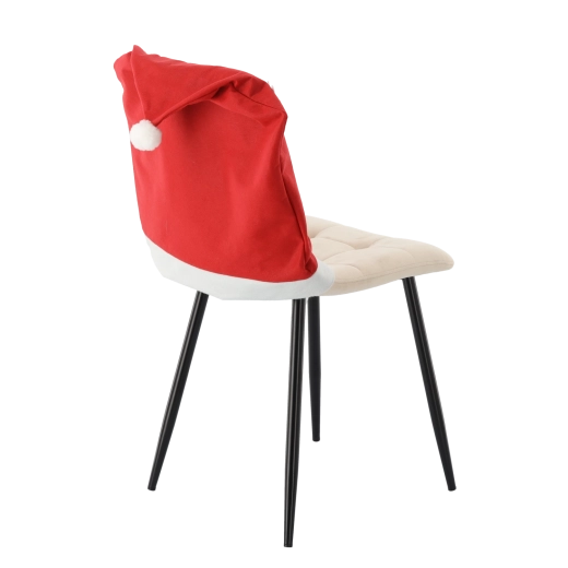 Textile doux en rouge intense