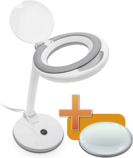 Lampe LED avec loupe de 100 mm