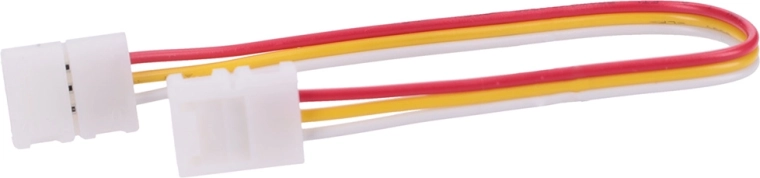 Connecteur de raccordement flexible Solight pour rubans LED de 8 mm, 3 broches, 10 cm