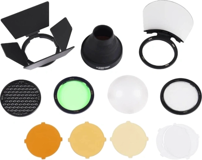 Godox AK-R1 kit magnétique de modificateurs de lumière pour têtes rondes