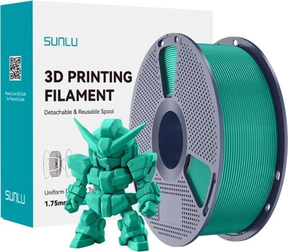 Filament Sunlu PLA+ 2.0 1,75 mm – vert gazon