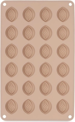 Moule en silicone pour pralines beige 27,5 × 17 × 1,5 cm