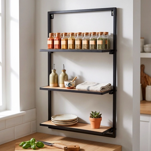Trois niveaux pour un rangement organisé