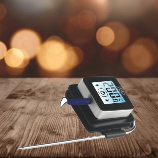 Sonde inox précise et écran LCD lumineux