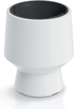 Cache-pot blanc avec insert 27 cm HEOS