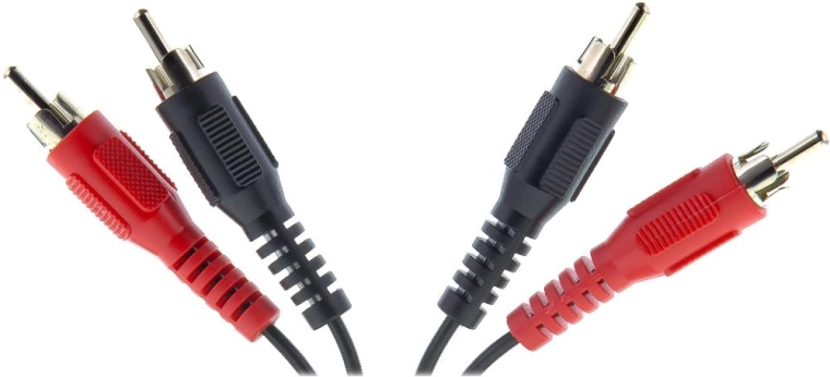 Câble audio stéréo Sencor 2× RCA vers 2× RCA, 1,5 m
