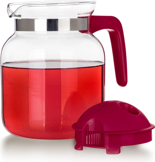 Couvercle avec orifices de filtration