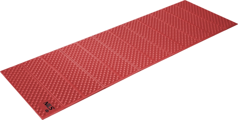 Matelas de sol en mousse pliable NILS Camp rouge
