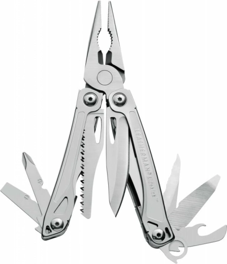 Outil multifonction Leatherman Sidekick 14 fonctions en acier inoxydable