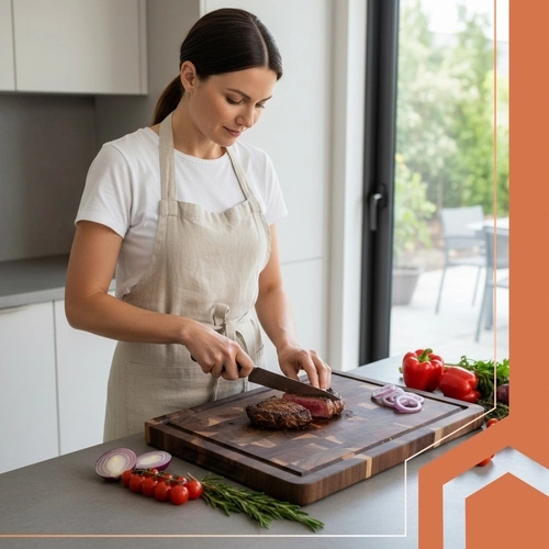 Gouttière pour jus pour un plan de travail propre