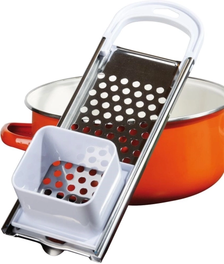 Râpage direct dans la casserole