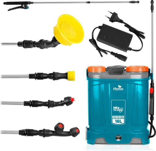 Jusqu’à 9 heures de fonctionnement silencieux avec batterie 12 V / 8 Ah