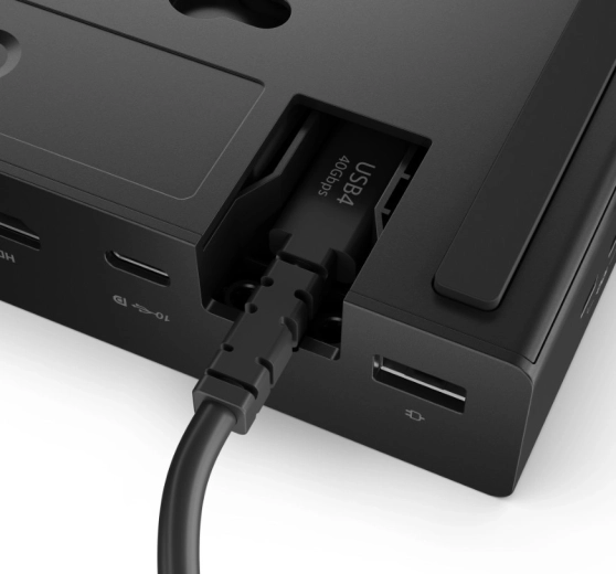 Connexion rapide via USB4 40 Gb/s