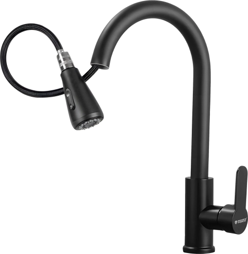 Douchette extractible flexible pour une portée maximale