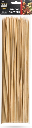 Brochettes de grillade en bambou de 30 cm, 100 pièces
