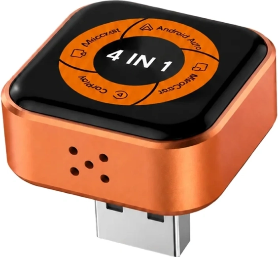Carlinkit Mini Ultra 6 adaptateur sans fil 4 en 1 pour Apple CarPlay et Android Auto