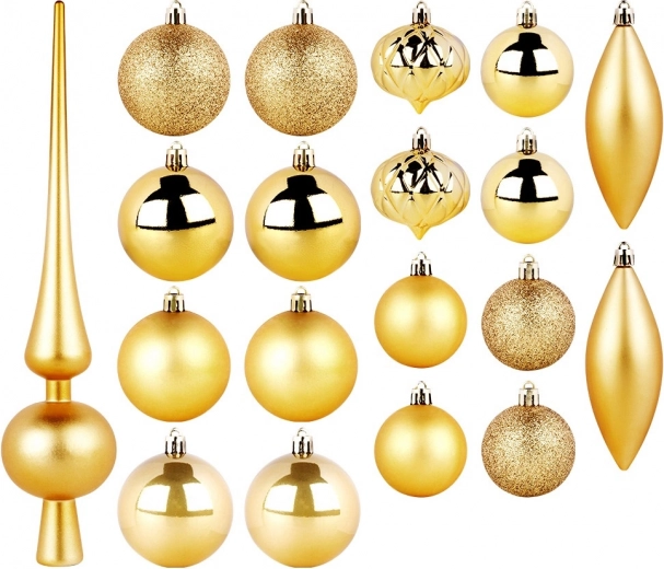 Finition dorée luxueuse et textures variées