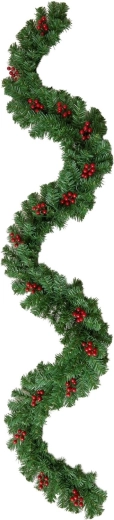 Longueur d’environ 270 cm pour une décoration de Noël généreuse
