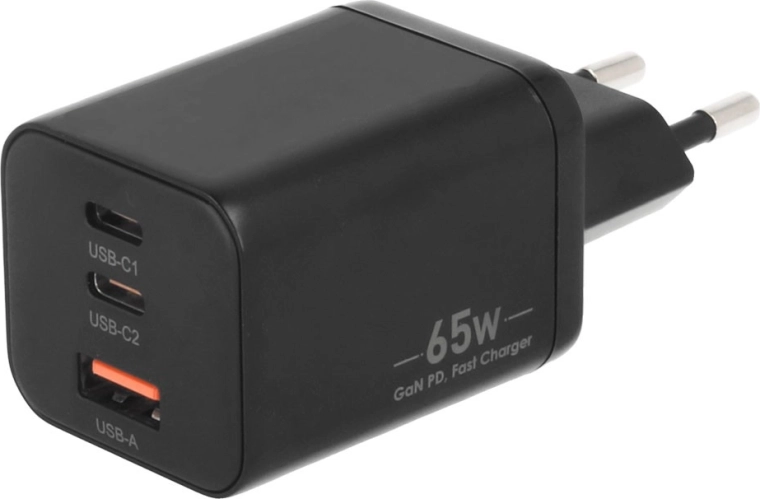 Technologie GaN et puissance jusqu’à 65 W