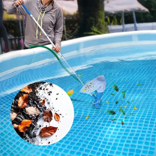 Épuisette pour récupérer les impuretés à la surface