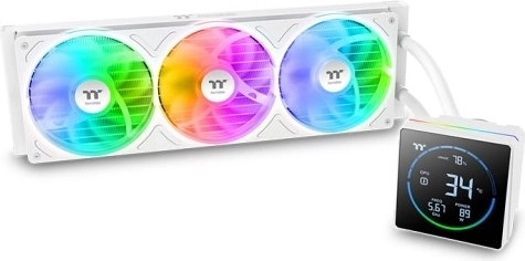 Refroidissement liquide AIO 360 ARGB Snow avec écran LCD