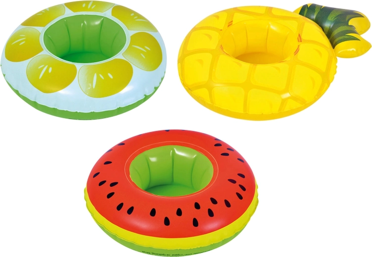 Porte-boisson gonflable – assortiment de fruits