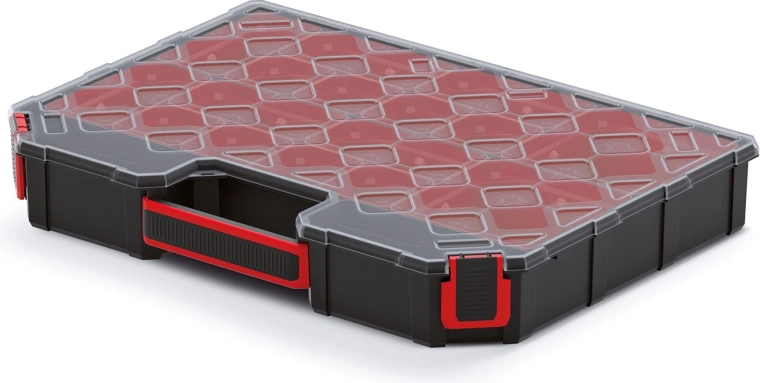 Organiseur TAGER avec couvercle transparent 390 × 284 × 60 mm