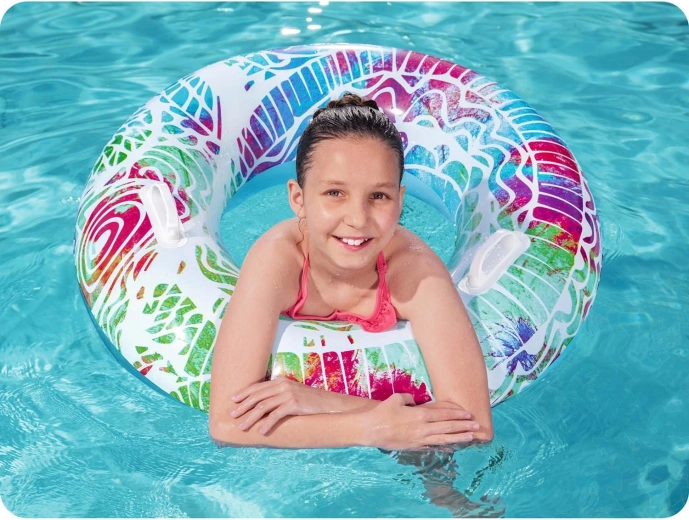 Grand diamètre 91 cm pour une détente confortable