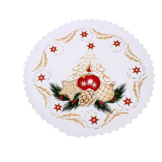 Bord décoratif pour un dressage élégant