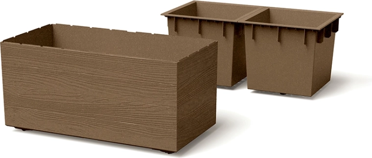 Deux espaces distincts et inserts pratiques