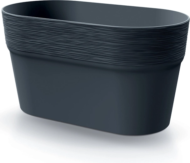 Jardinière Furu anthracite 27,5 cm