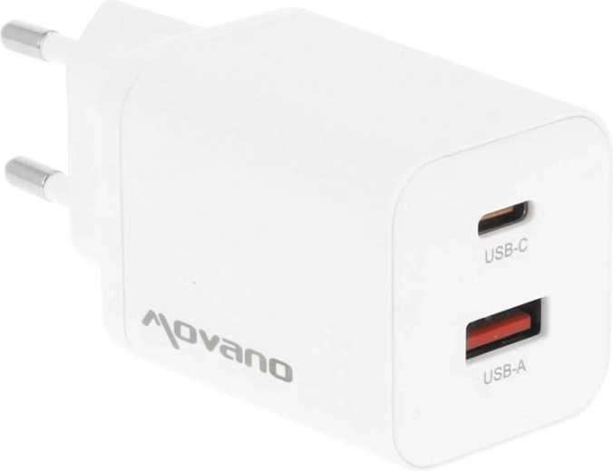 USB‑C + USB‑A : chargez deux appareils en même temps