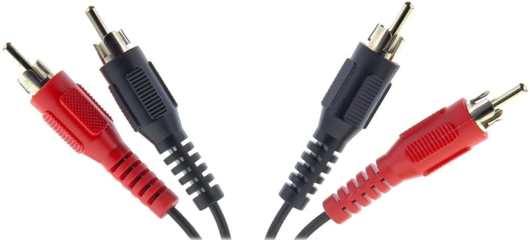 Câble audio Sencor 2× RCA vers 2× RCA, 2,5 m