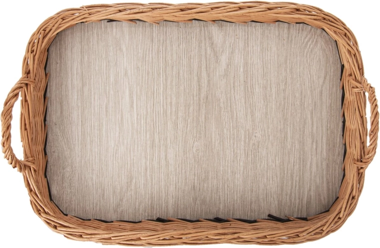 L'osier naturel comme accessoire décoratif