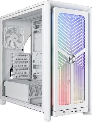 Corsair Frame 4000X RS boîtier ATX mid-tower blanc