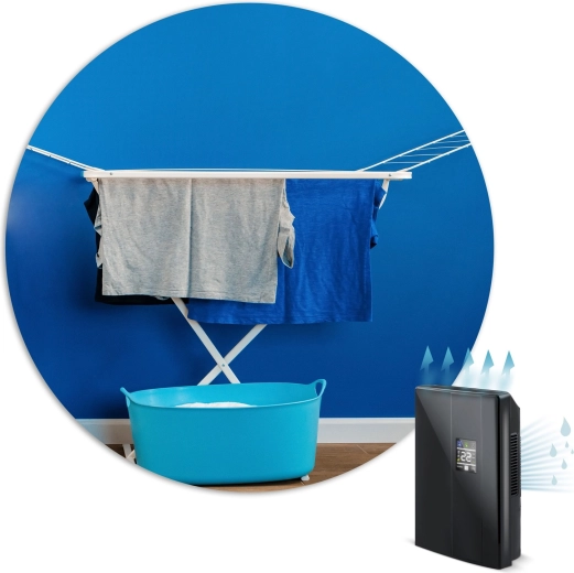 Séchage du linge plus rapide et moins d’humidité