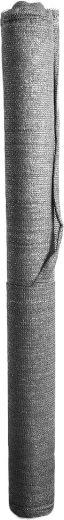 Filet d’ombrage tissé TOTALTEX 95 % 1,5 × 25 m, gris foncé