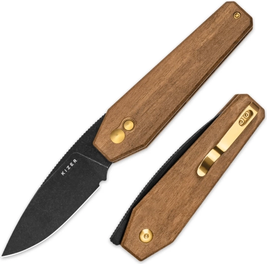 Button lock, front flipper et clip de poche pour EDC