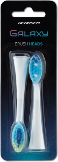 Têtes de rechange pour brosse à dents sonique Berdsen Galaxy, 2 pièces