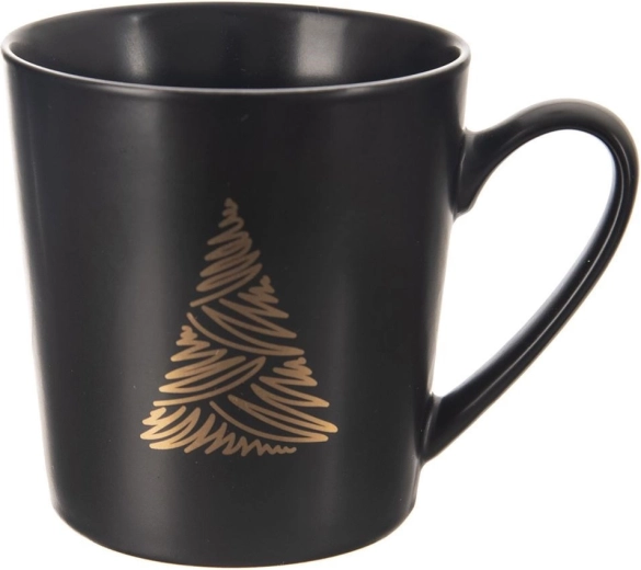Mug en porcelaine Orion avec sapin de Noël 500 ml