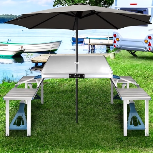 Ombre confortable grâce au trou pour parasol