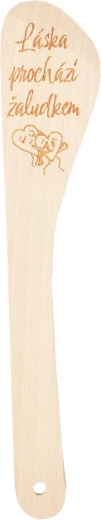 Spatule de cuisine en bois « Amour » 30 cm