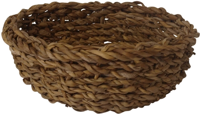 Panier rond en herbe de mer moyen 25 × 11 cm