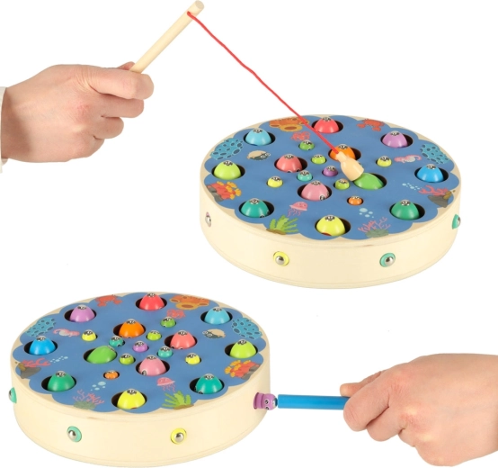 Pêche magnétique et chenilles pour la motricité fine