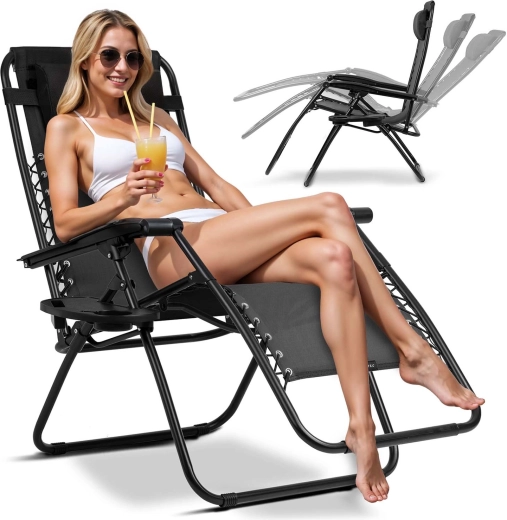 Position zéro gravité pour une détente maximale