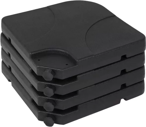 Socle remplissable pour une stabilité maximale