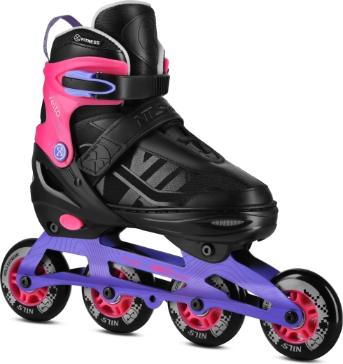 Rollers Nils Extreme Velto roses – L (39-42)