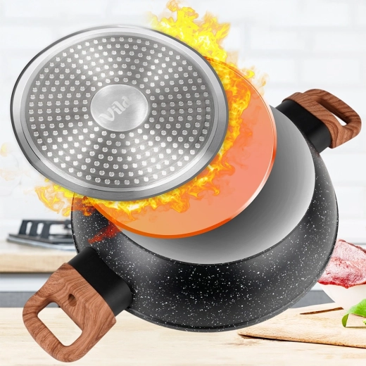 Compatible avec toutes les plaques, y compris l’induction