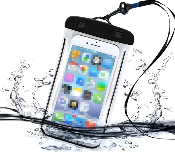 Fenêtre transparente pour utiliser le téléphone
